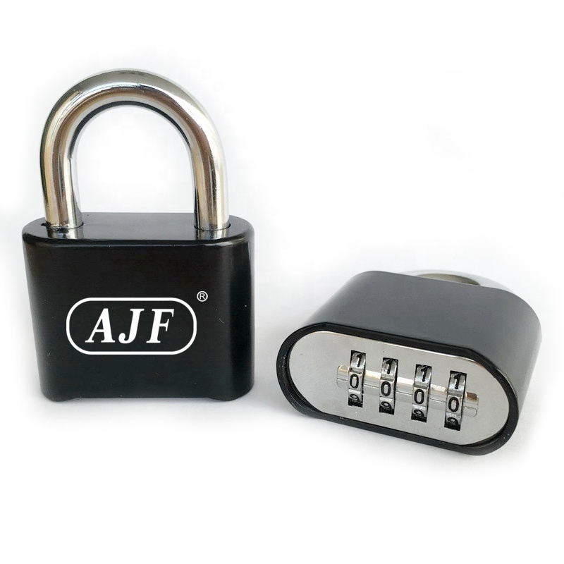 AJF Digital Lock Candado Security Safety Number 4 Digit Combination master lock padlock heavy duty door lock for cabinet door