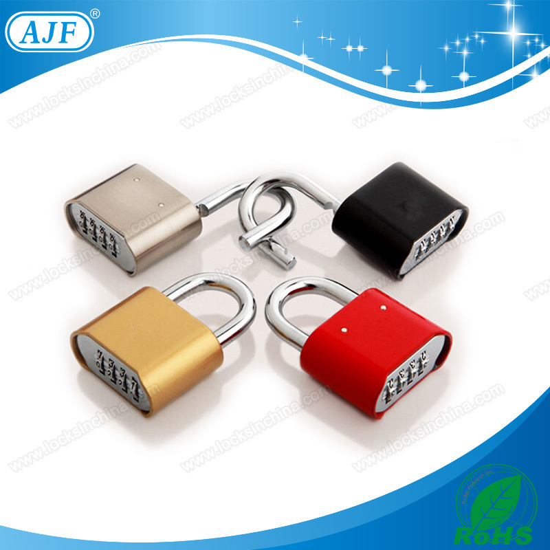 AJF Digital Lock Candado Security Safety Number 4 Digit Combination master lock padlock heavy duty door lock for cabinet door