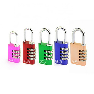 Hot Selling High Quality AJF Multi-Color Aluminium Digital Combination Luggage Lock Door and Locker Lock for Wood Door