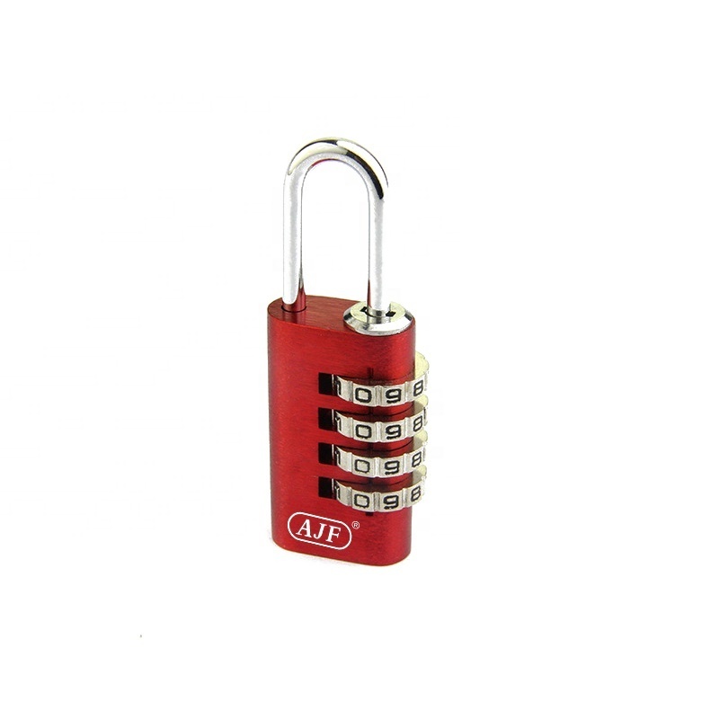 Hot Selling High Quality AJF Multi-Color Aluminium Digital Combination Luggage Lock Door and Locker Lock for Wood Door