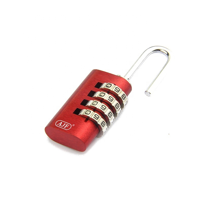 Hot Selling High Quality AJF Multi-Color Aluminium Digital Combination Luggage Lock Door and Locker Lock for Wood Door