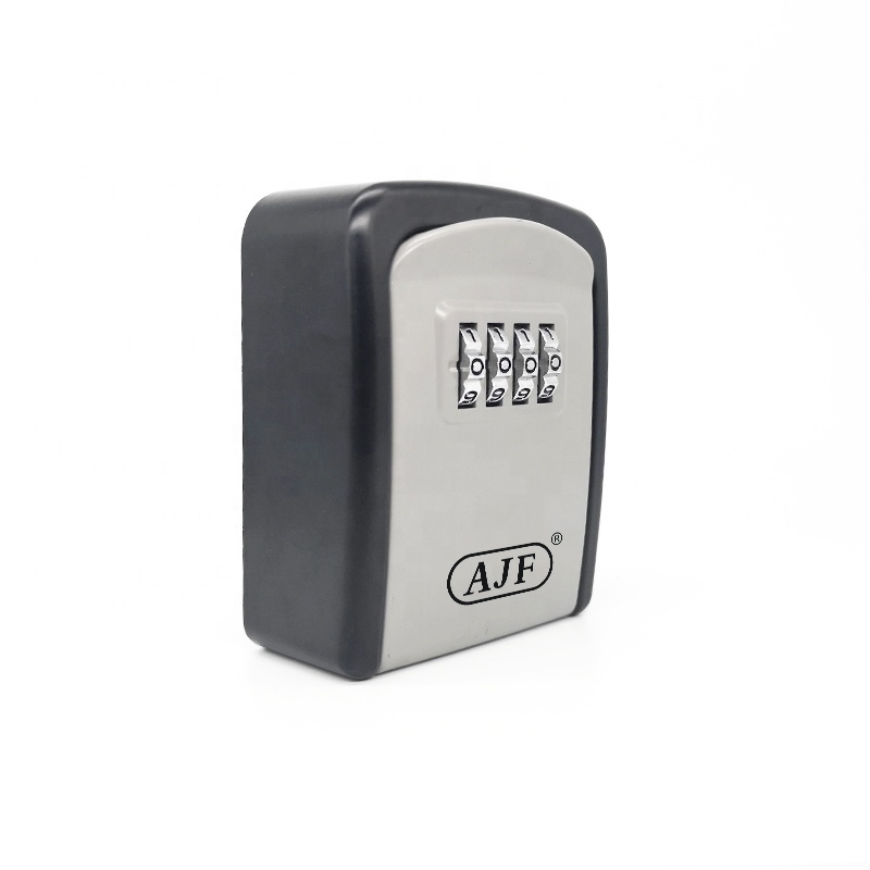 AJF Small Wall-Mounted Digital Key Lock Box Newest Model in Safes Category