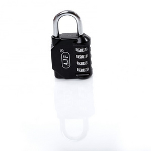 AJF Combination Lock,4 Digit Combination Padlock for School Gym Sports Locker, Fence, Toolbox, Case