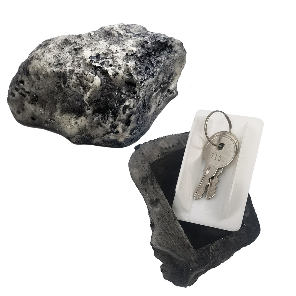 Safe Looks & Feels Like Real Stone Rock Hide a Spare Key Rock Camouflage Stone