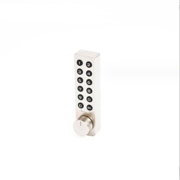 Security Intelligent Zinc-alloy hidden key digital code Electronic furniture locker door lock small size