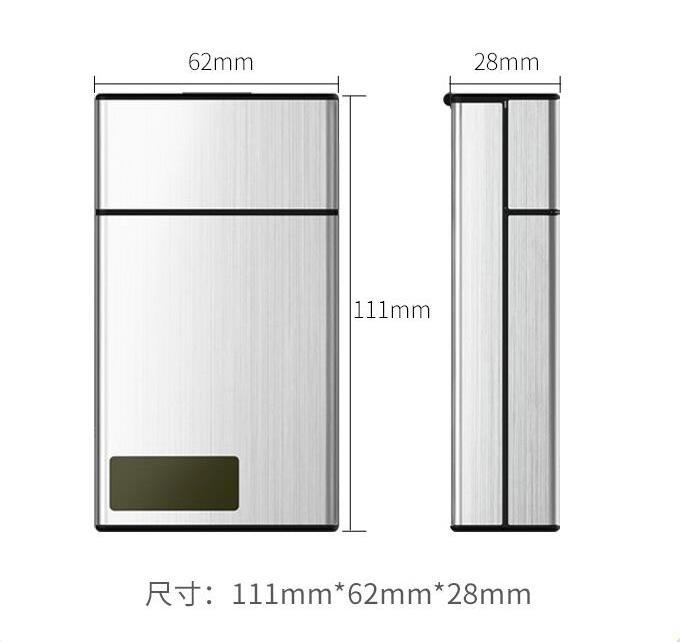 AJF New arrival  time lock box for cigarettes Time control cigarette case to help quit smoking time box