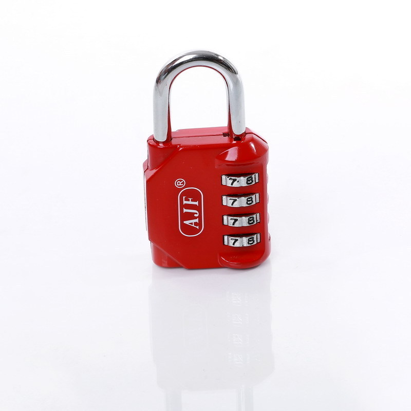 AJF Combination Lock,4 Digit Combination Padlock for School Gym Sports Locker, Fence, Toolbox, Case