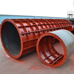 Wholesale Custom Reusable Building Construction Circular Round Concrete Drain Pipe Mold Steel Formwork