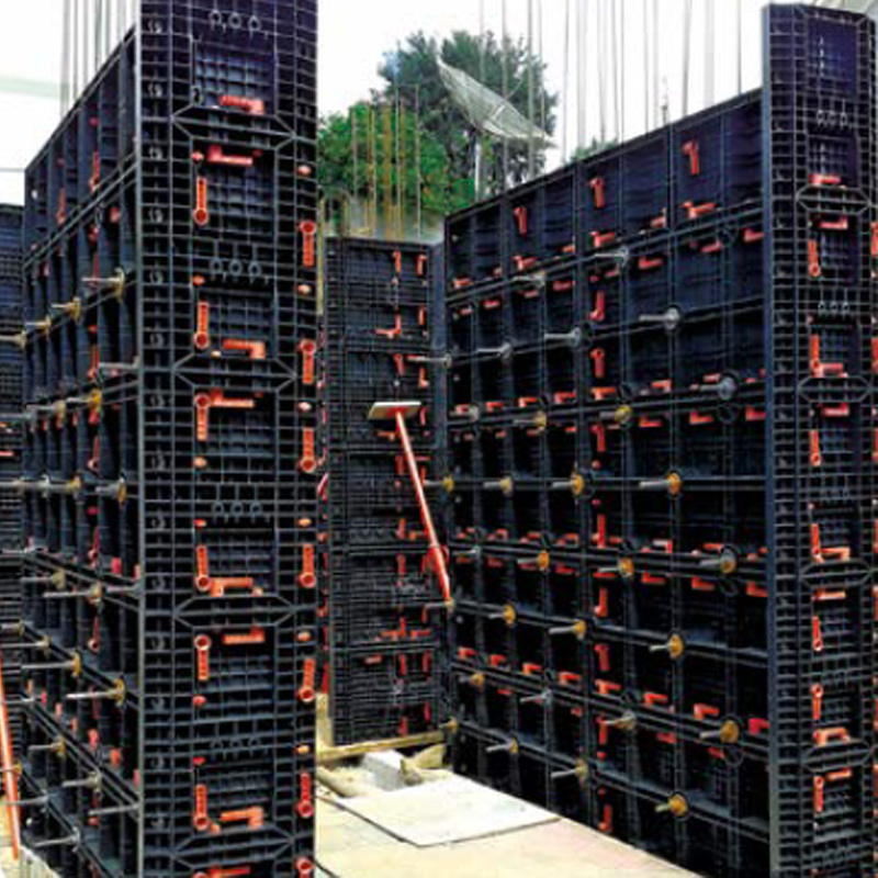 Wholesale PVC Plastic Moulds Reusable Concrete Formwork Wall Formwork for Building Construction