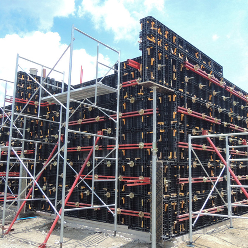 Wholesale PVC Plastic Moulds Reusable Concrete Formwork Wall Formwork for Building Construction