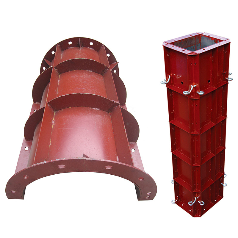 Guangzhou building materials reusable modular column steel formwork for construction