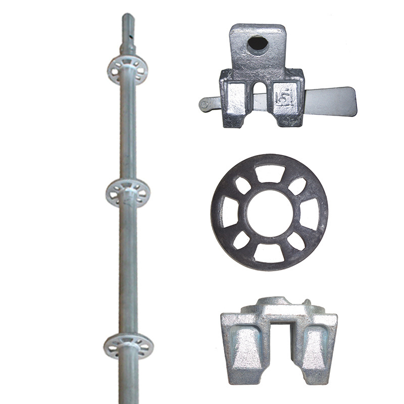 Construction Hot Dip Galvanized Ringlock Scaffolding System Accessories Used Ringlock Scaffolding Brace Wholesale