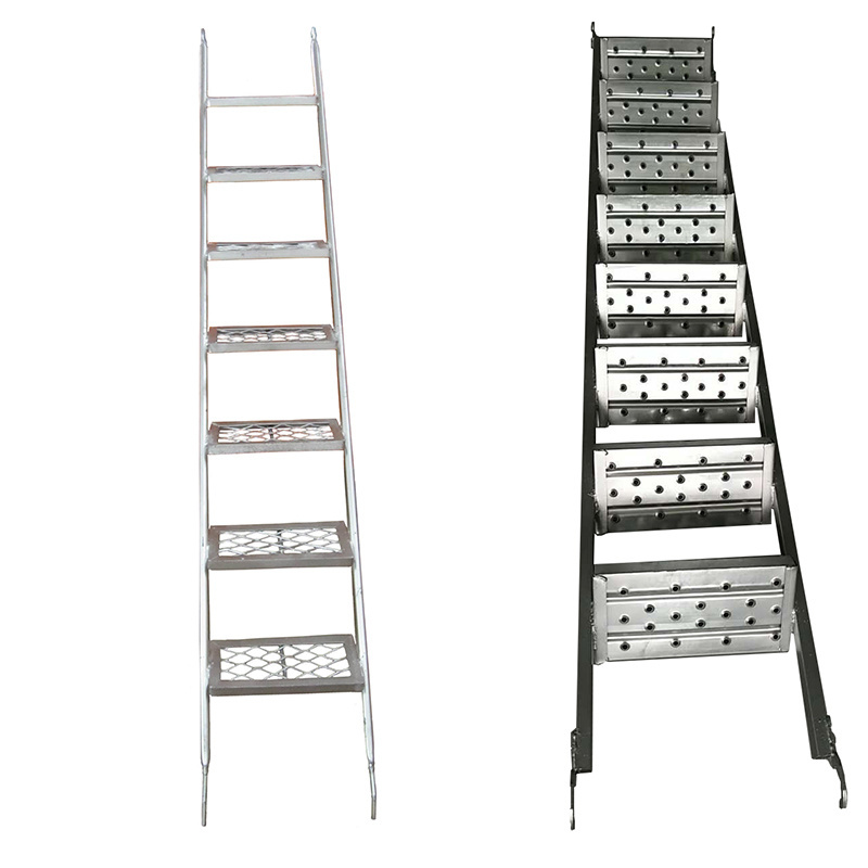 Wholesales Building Construction Material Scaffolding Style Ladder Scaffold Stairs Step Ladders