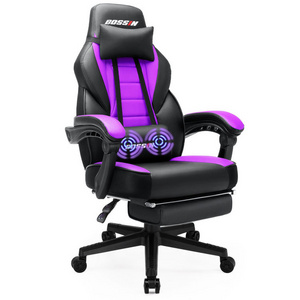 Modern High Back Computer swivel reclining pu leather racing gaming chair