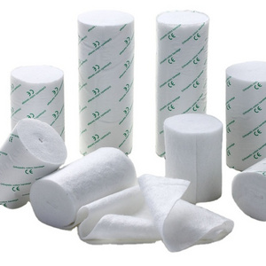 HF  Medical White Cotton Hydrophile Wound Hemostatic Orthopedic Bandage Cast Padding For Body