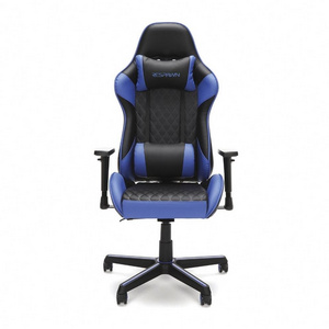 OEM racing blue rocker gaming chair dropshipping silla gamer with wheels