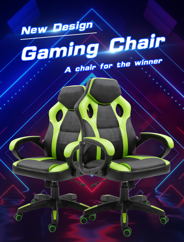 Wholesale Computer Gaming Office Chair PC gamer Racing Style Ergonomic Comfortable Leather Gaming Chair Racing Games Chair