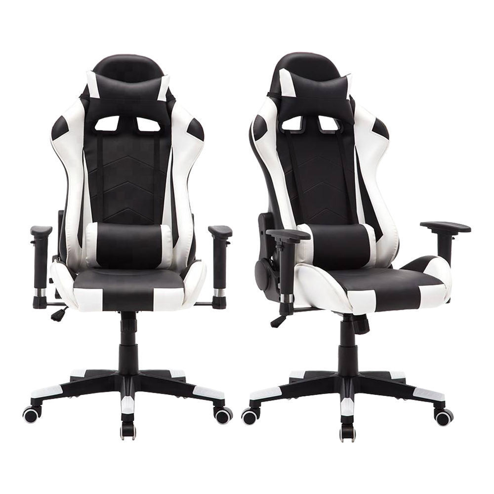 Luxury Modern Yellow Ergonomic Pu Leather Silla Gamer Computer Game Racing Reclining Gaming Chair