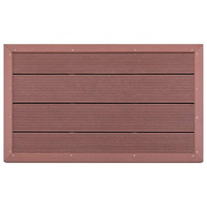 Element WPC Shower Floor Board Non Slip Panel Brown for Solar Shower Pool Ladder/Garden/ Patio