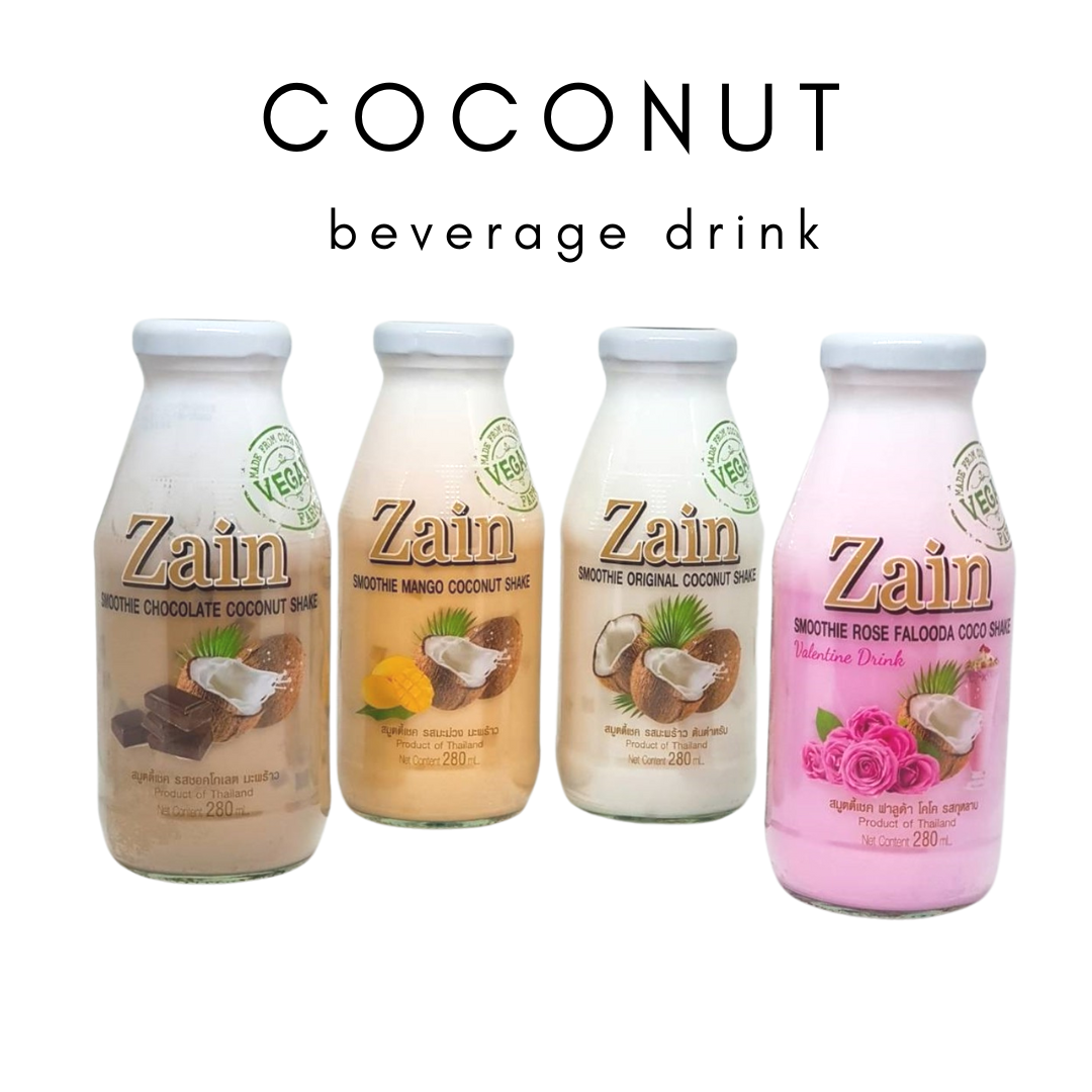 AjintaiZen Fresh Fruit & Vegetable Juice Box Chia Seed Beverage Nata de Coco Melon Flavored Coconut Water Colored Milk Drinks