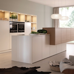 High Quality Furniture Elegant Modern Purple Color Kitchen Cabinet with high quality