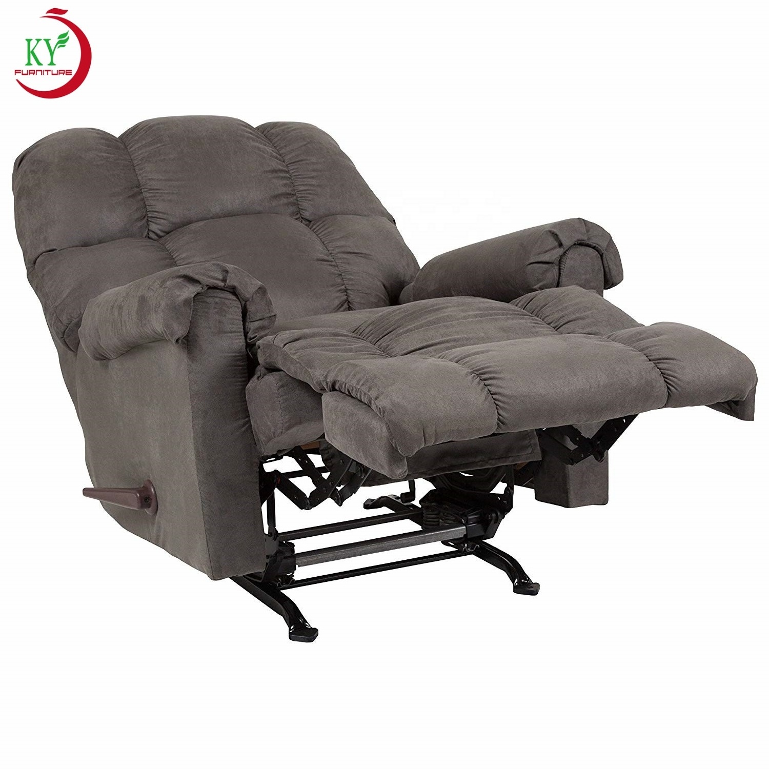 Geeksofa ZOY Super Big and Soft Single Seat Popular Power Big Recliner Chair with Wooden Handle