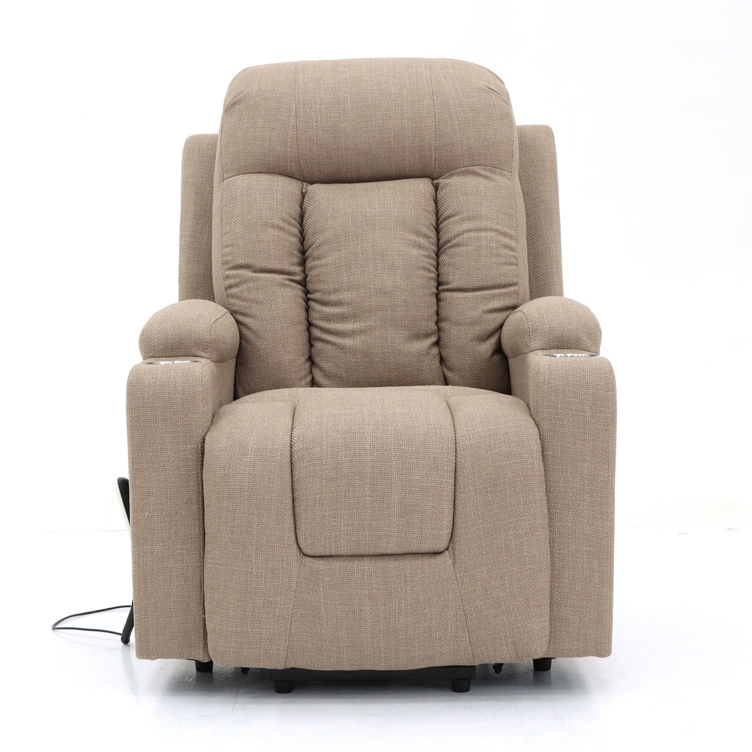 Geeksofa Factory Wholesale Power Electric Medical Lift Riser Recliner Chair with Cup Holder and Massage and Heat for The Elderly