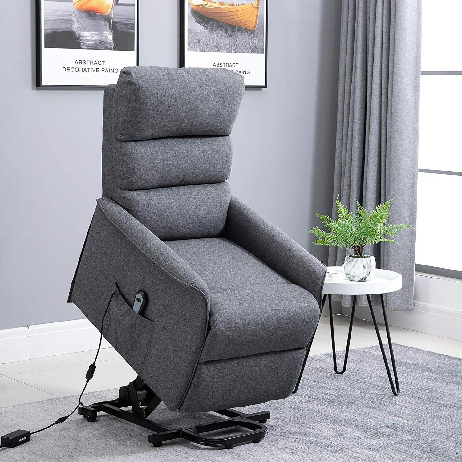 GEEKSOFA ZOY Motorized Recliner Chair Power Lift Silla Reclinable Recliner For Elderly