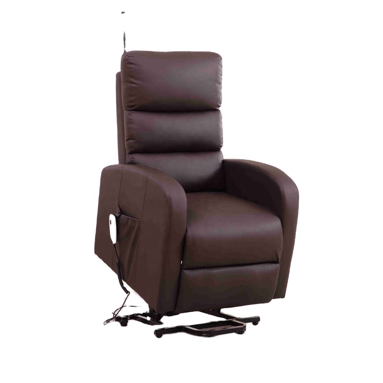 JKY Furniture Living Room Electric Riser Leather Vibrator Massage Lift Recliner Chair