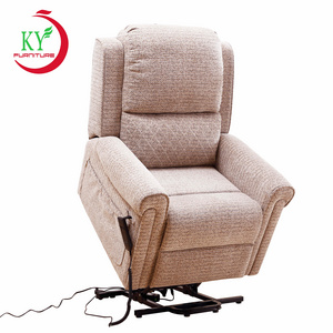 GEEKSOFA ZOY Luxury Fabric Elderly Convertible Height Adjustable Sofa Single  Electric Lift Living Room Chair Wholesale