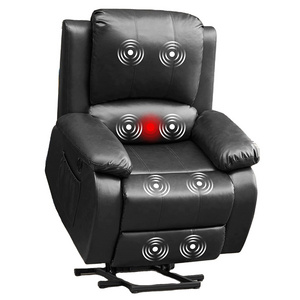 JKY Furniture ZOY Modern Fabric  Electric  Power Lift Massage Recliner Chair