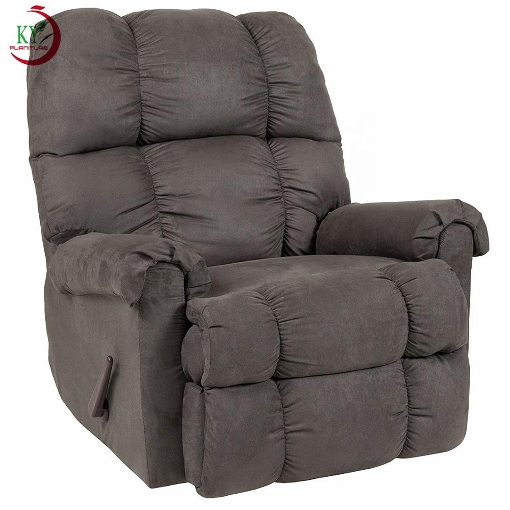 Geeksofa ZOY Super Big and Soft Single Seat Popular Power Big Recliner Chair with Wooden Handle