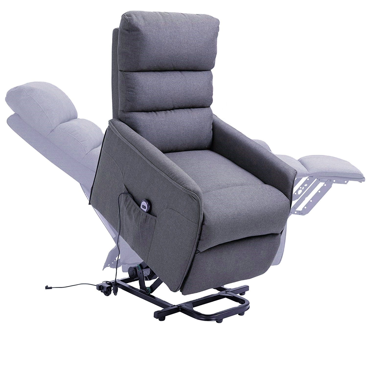 GEEKSOFA ZOY Motorized Recliner Chair Power Lift Silla Reclinable Recliner For Elderly