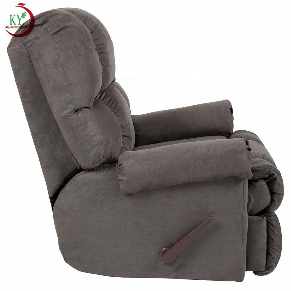 Geeksofa ZOY Super Big and Soft Single Seat Popular Power Big Recliner Chair with Wooden Handle