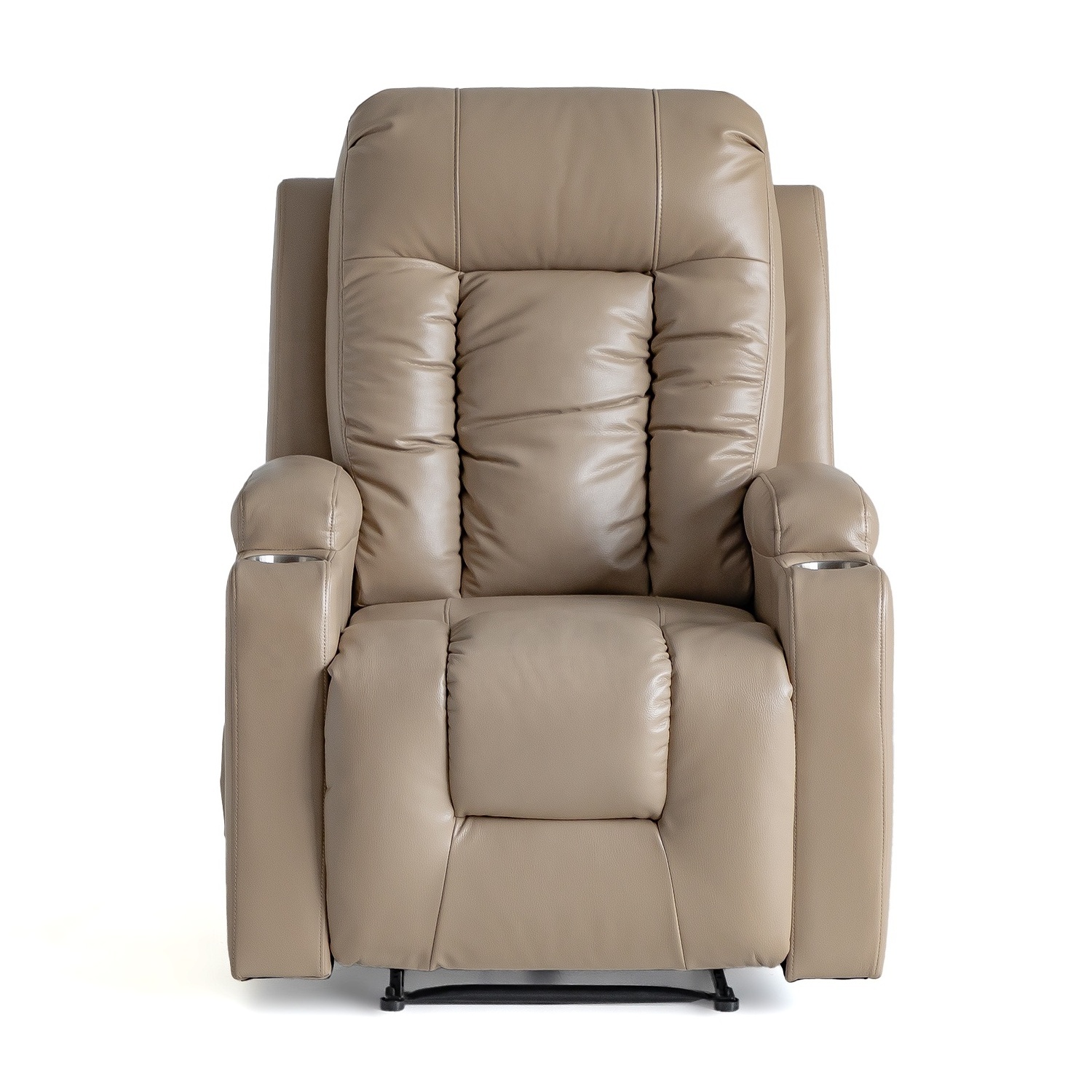 Geeksofa Factory Wholesale Lazy Boy Air Leather Power Electric Recliner Chair with Massage and Heat for Living Room Furniture