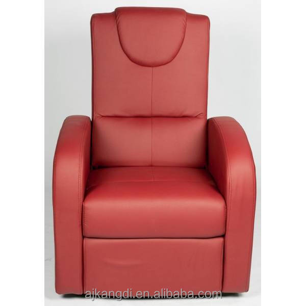 High quality red leather massage chair single Recliner sofa KD-RS7023