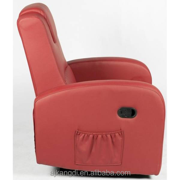 High quality red leather massage chair single Recliner sofa KD-RS7023