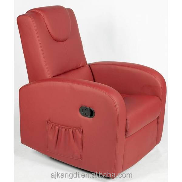 High quality red leather massage chair single Recliner sofa KD-RS7023