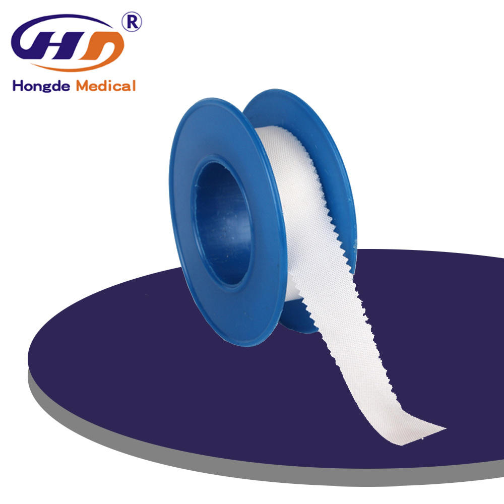 China Supplier Surgical Medical Consumables Easy Tear Wound Care Silk Tape