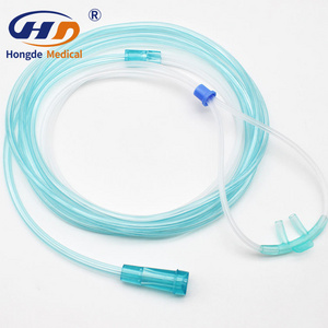 Factory Sterile Disposable Nasopharyngeal Flocked Swab With Pp Tube Nasal Oxygen Cannulac