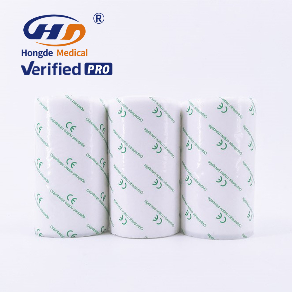 Hospital Medical Wool Bandage Orthopedic Under Cast Padding Bandage