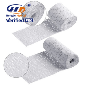 Elastic Spandex Roll Bandages Medical Cotton Gauze Surgical Making Plant Gypsum Bandage POP Bandage