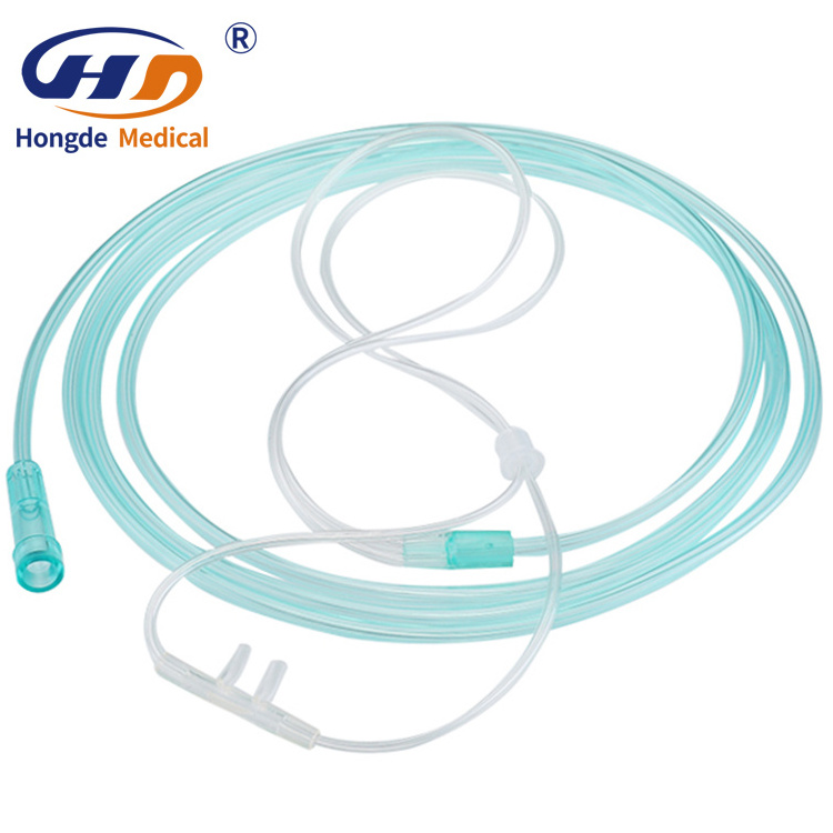 Factory Sterile Disposable Nasopharyngeal Flocked Swab With Pp Tube Nasal Oxygen Cannulac