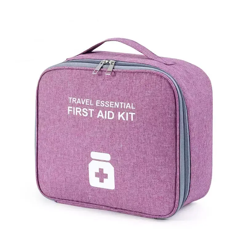 First Aid Kit With Two Handle Car Travel Portable Emergency Kit Survival Rescue Medical Bag Ifak Package