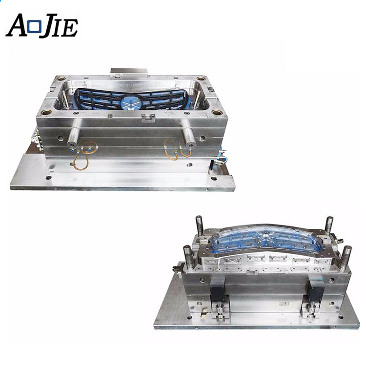 Customized Plastic Injection Mould Making Auto Car Parts Front Bumper Grille Injection Mold Price