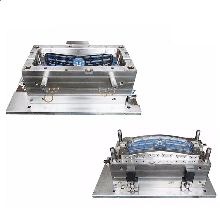 Customized Plastic Injection Mould Making Auto Car Parts Front Bumper Grille Injection Mold Price