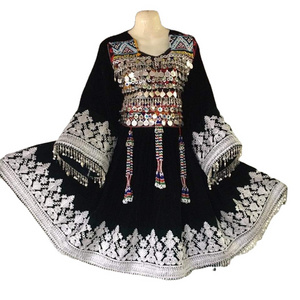 Banjara Tribal ethnic vintage kuchi dress, Afghan/Pakistan Kuchi party traditional multi color Dress Kochi Dress