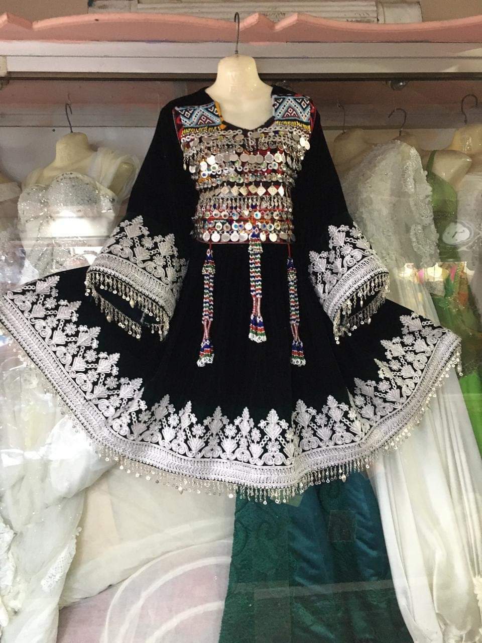 New Unique Style Banjara Tribal ethnic vintage kuchi dress,Afghan/Pakistan Kuchi party traditional multi color Dress Kochi Dress