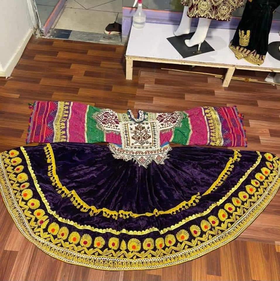 Pretty Banjara Tribal ethnic vintage, Afghan/Pakistan Kuchi party traditional Dress Kochi Dress By AJM