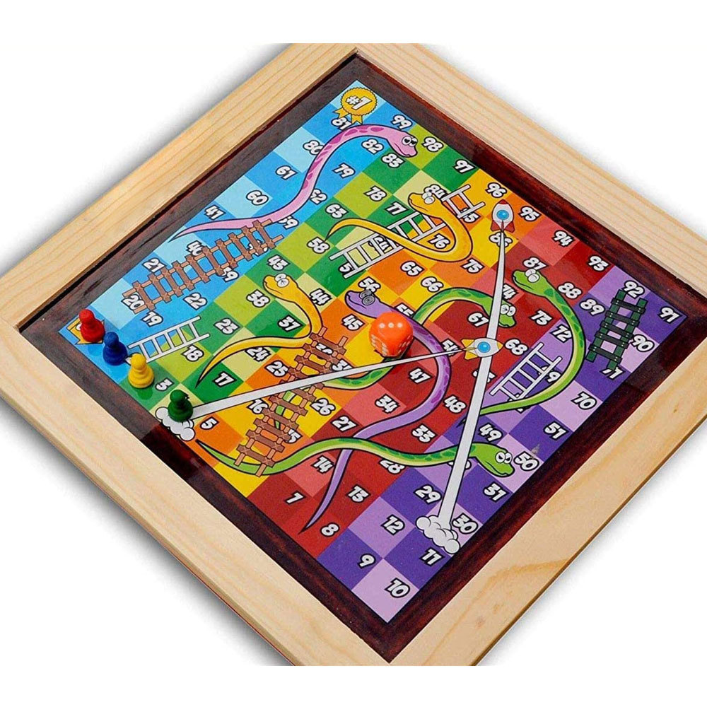 High quality wooden ludo board for family in all sizes in best price Wooden ludo Board Indoor Games by AJM TRADE HOUSE 5